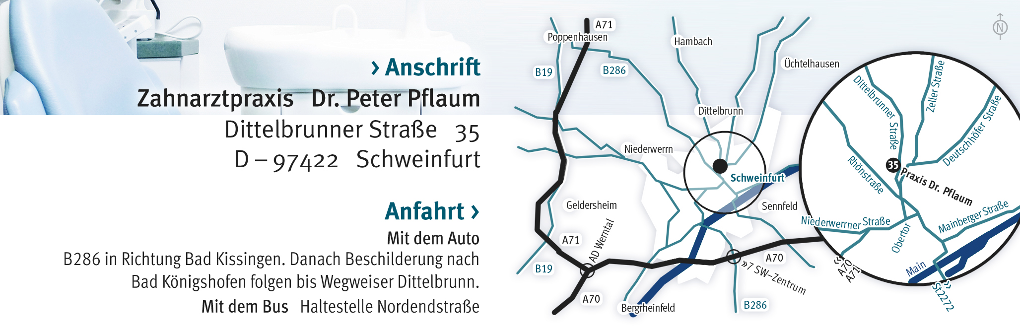 Praxis Innenansicht